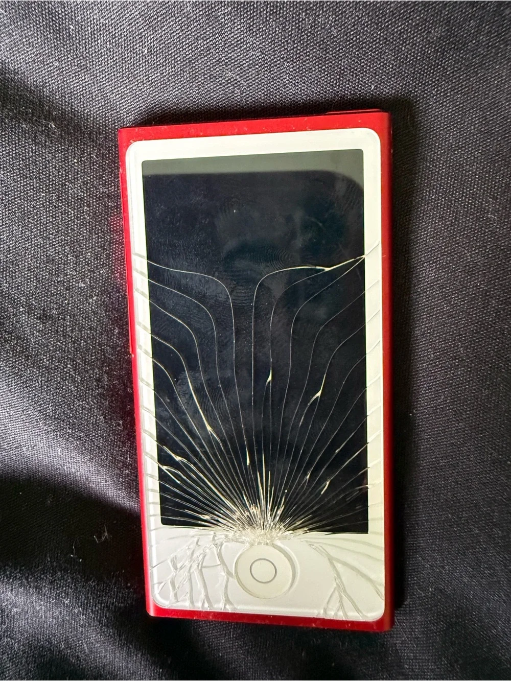 Apple iPod in Vibrant Red